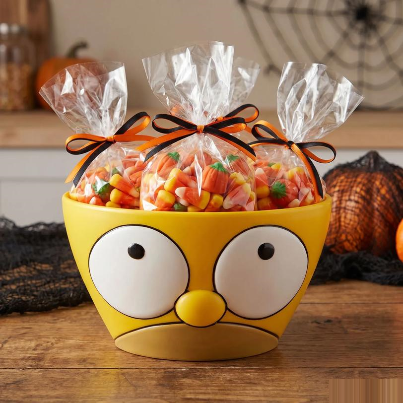 10 1/4" The Simpsons Homer Simpson Candy Bowl
