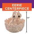 5 1/2" Bone Bird Nest with Baby Bird Skeletons Halloween Decoration