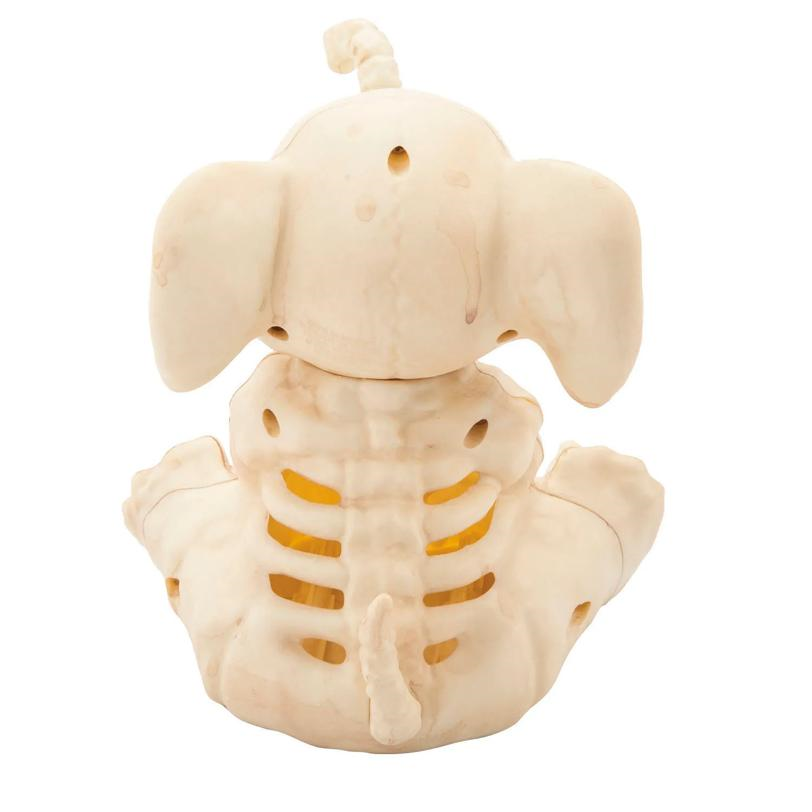 5" Elephant Skeleton Halloween Decoration