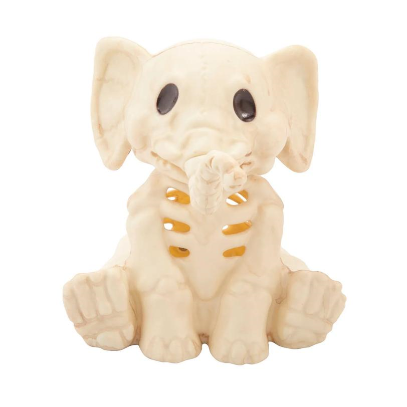 5" Elephant Skeleton Halloween Decoration