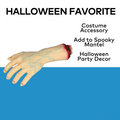 Severed Plastic Hand Halloween Tabletop Decoration 10 1/2"