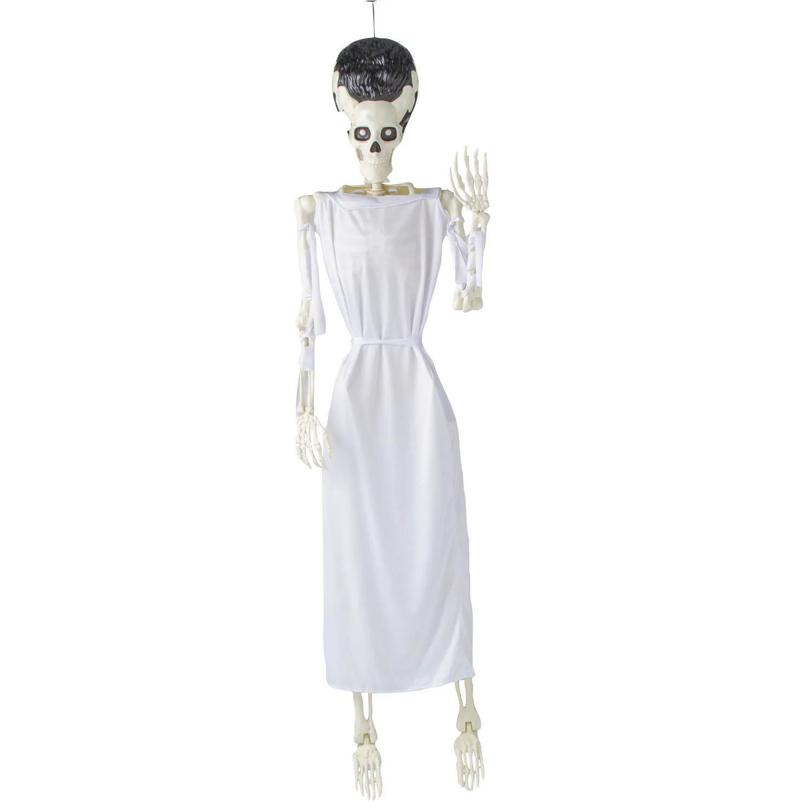 5 Ft. 4" Standing Monster Skeleton Halloween Decoration