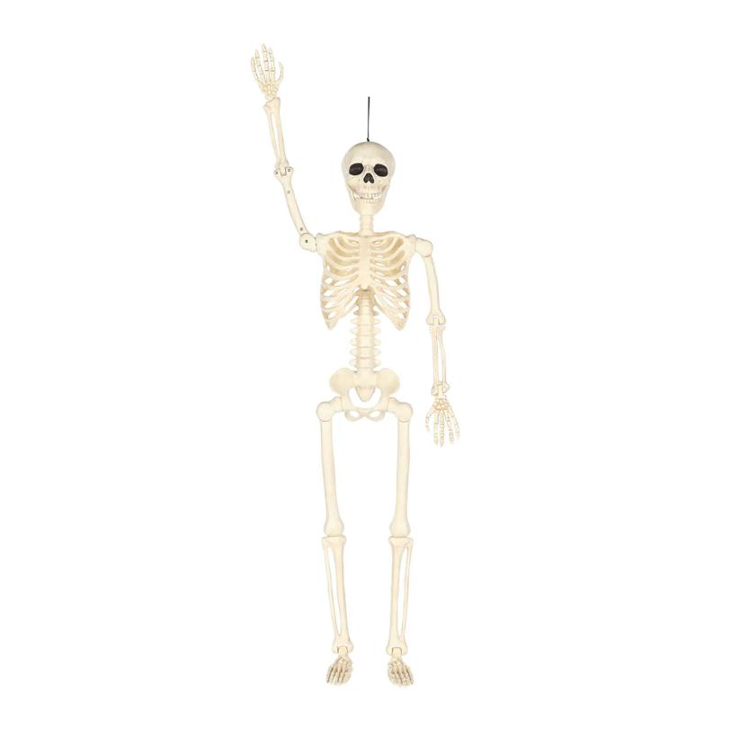 36" Hanging Multi Pose-N-Stay Skeleton Halloween Decoration