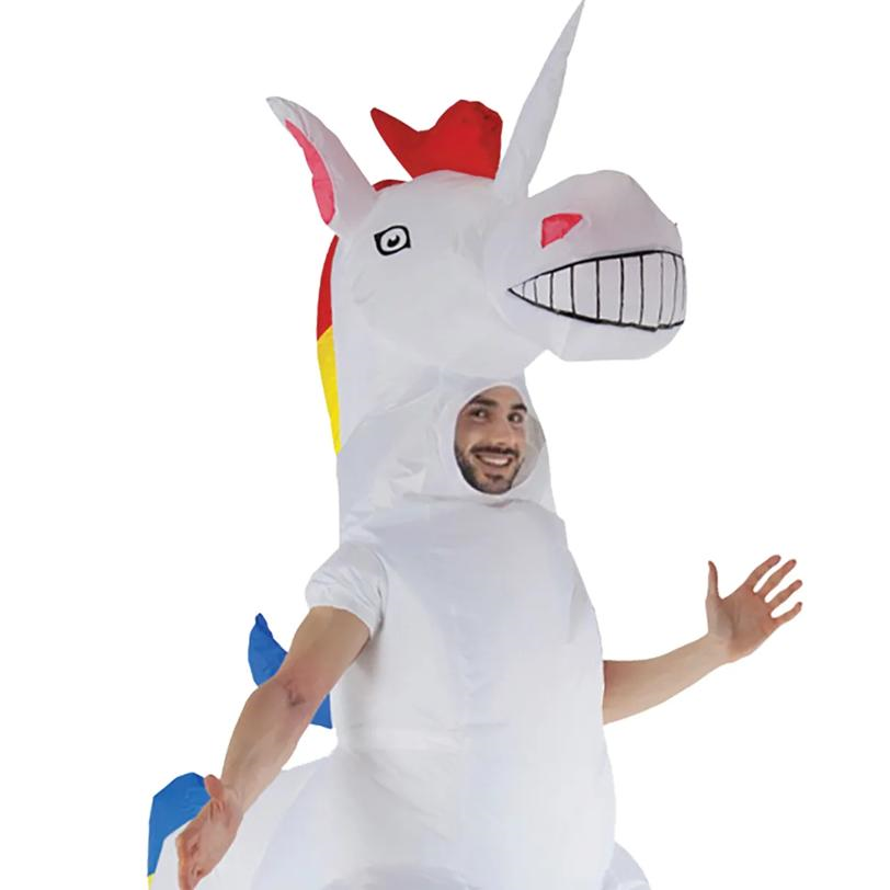 Unicorn Inflatable 4 Legged Costume