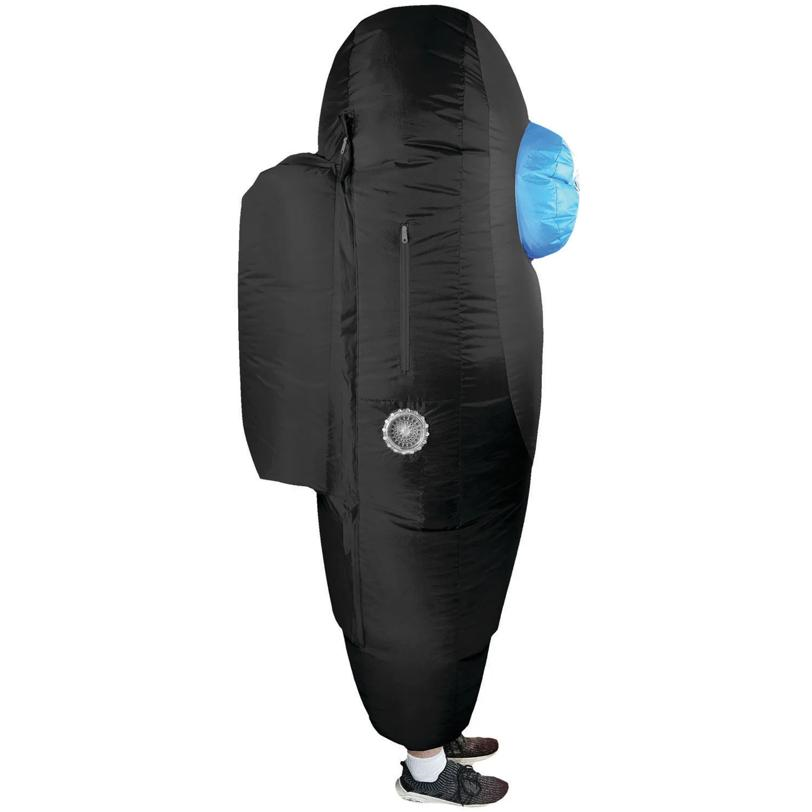 CREWMATE KILLER BLACK ADULT CYAN ADULT RED ADULT COSTUME