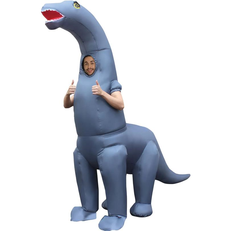 DIPLODOCUS DINO INFLATABLE ADULT COSTUME