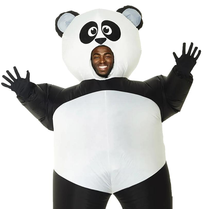 PANDA INFLATABLE COSTUME ADULT