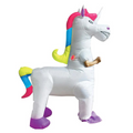 UNICORN INFLATABLE 4 LEGGED COSTUME CHILD