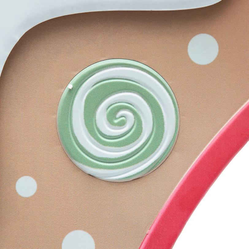 8 Ft. Gingersnap Iron Archway Christmas Decoration