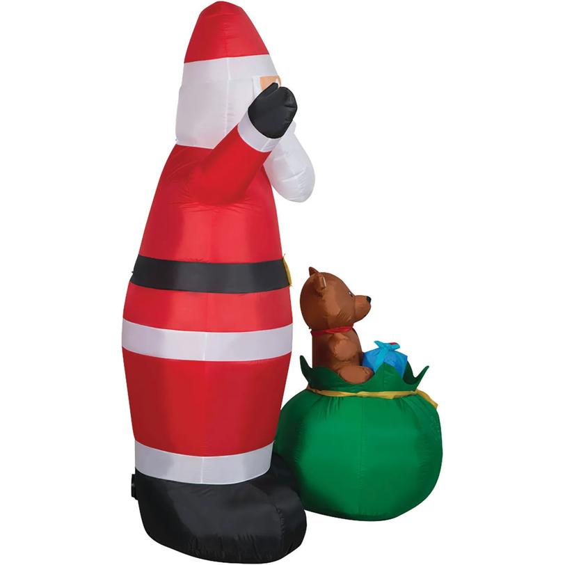 84” Santa Airblown Inflatable Lightshow Outdoor Yard Decoration
