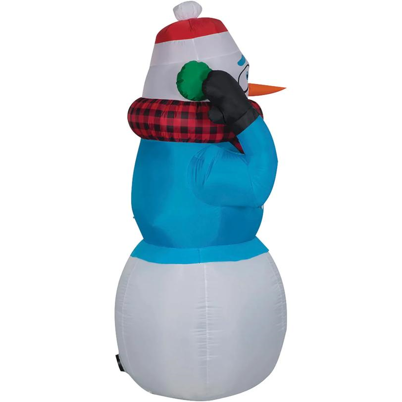 Airblown Shivering Snowman Inflatable