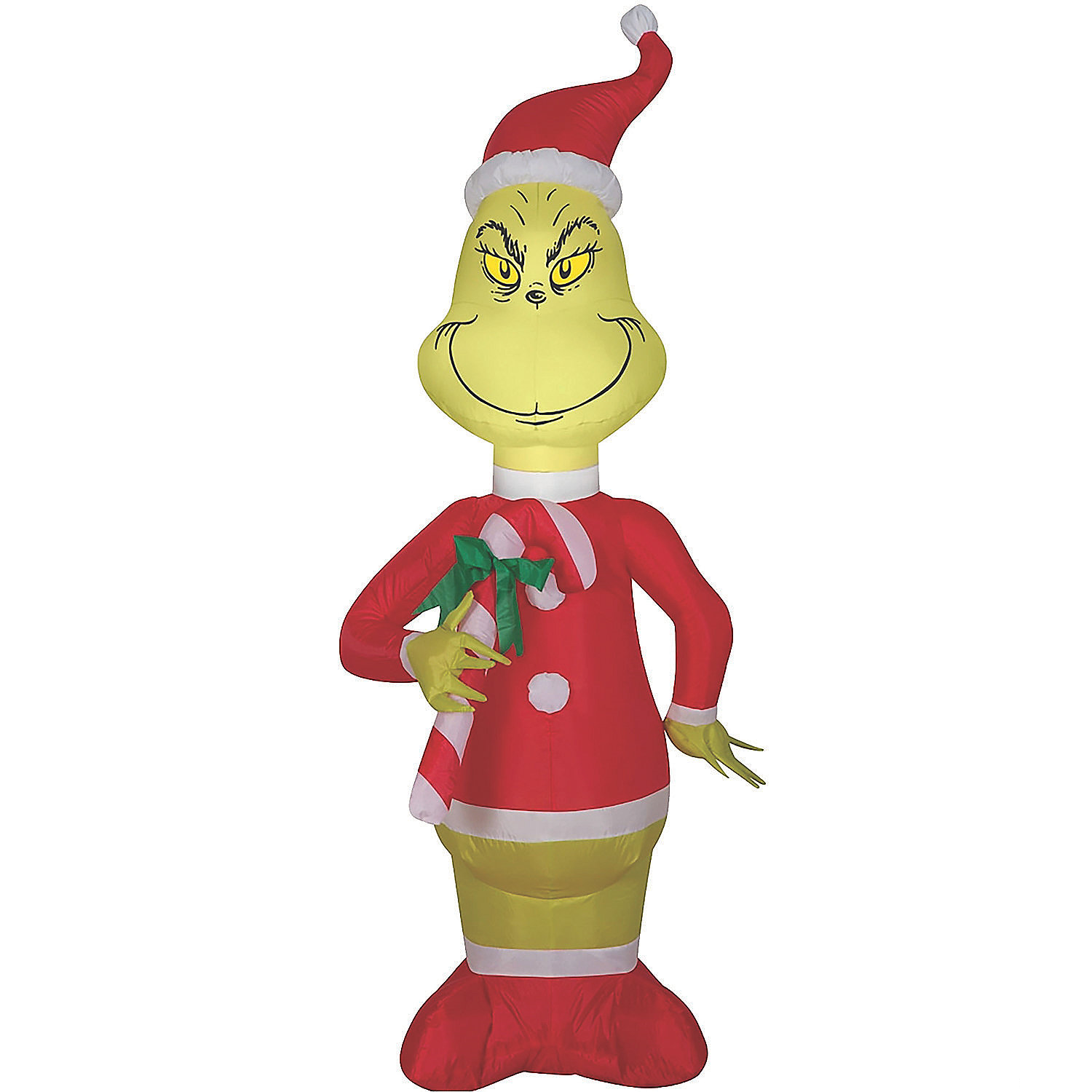 AIRBLOWN GRINCH RED WHITE CANDY