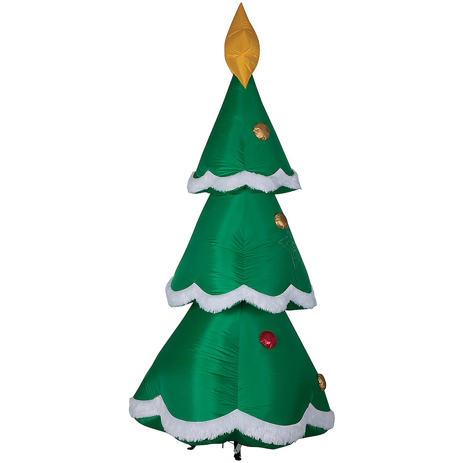 Blow Up Inflatable Mixed Media Christmas Tree Outdoor Yard Decoration