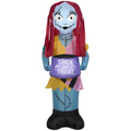 42"Airblown Blowup Inflatable Nightmare Before Christmas Sally with Treat Sack Halloween Outdoor Yard Decoration