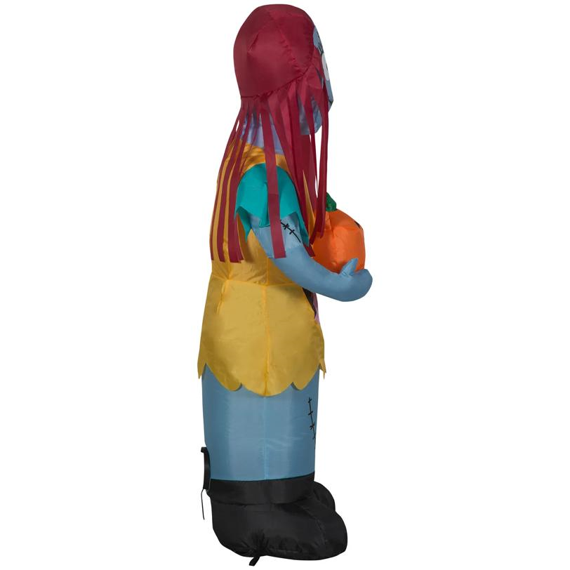 42"Airblown Blowup Inflatable Nightmare Before Christmas Sally with Treat Sack Halloween Outdoor Yard Decoration