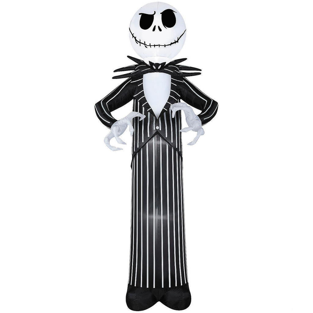 10 Ft. Airblown Inflatable The Nightmare Before Christmas Jack Skellington Outdoor Yard Decoration
