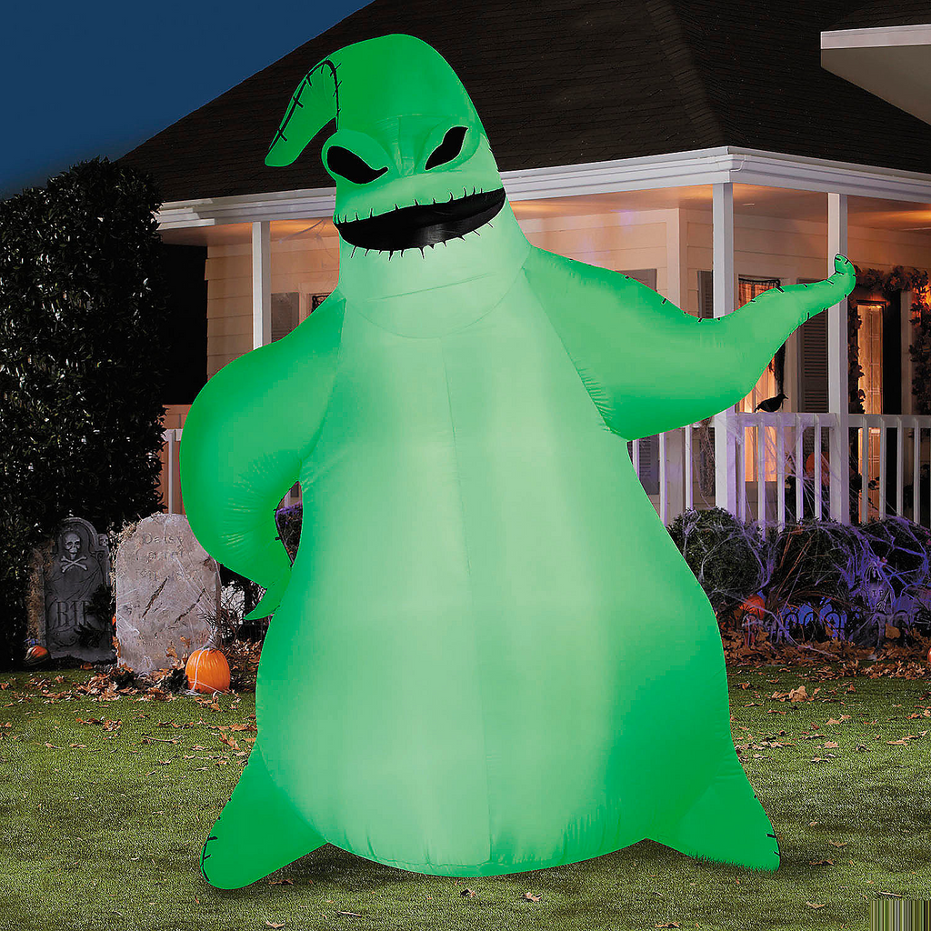 10 Ft. 5" Airblown Inflatable Light-Up The Nightmare Before Christmas Oogie Boogie Outdoor Yard Decoration