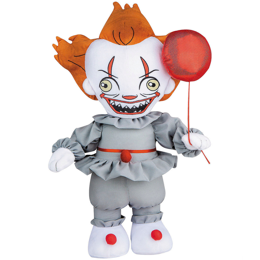 20" Airblown Inflatable IT Stylized Pennywise with Red Balloon Halloween Outdoor Yard Decoration