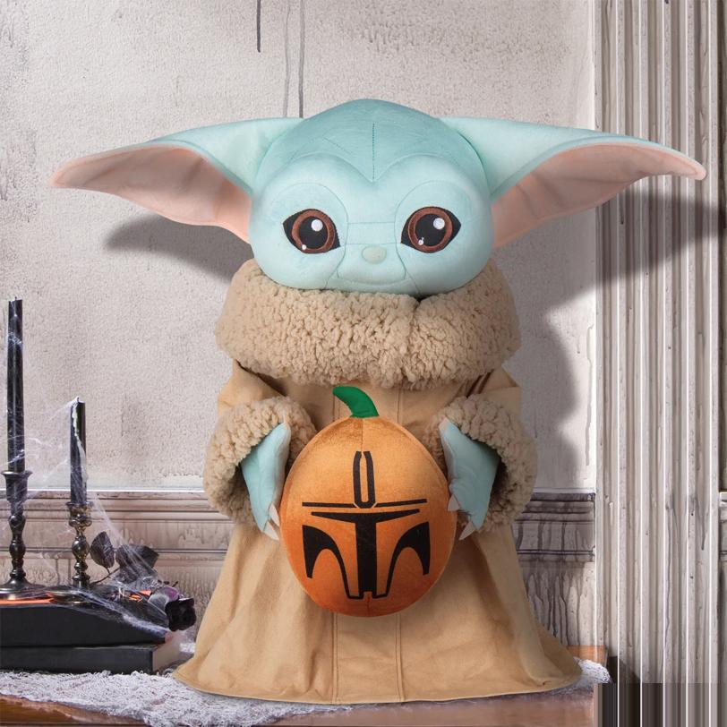 Halloween Greeter - Star Wars Child with Pumpkin, 18"
