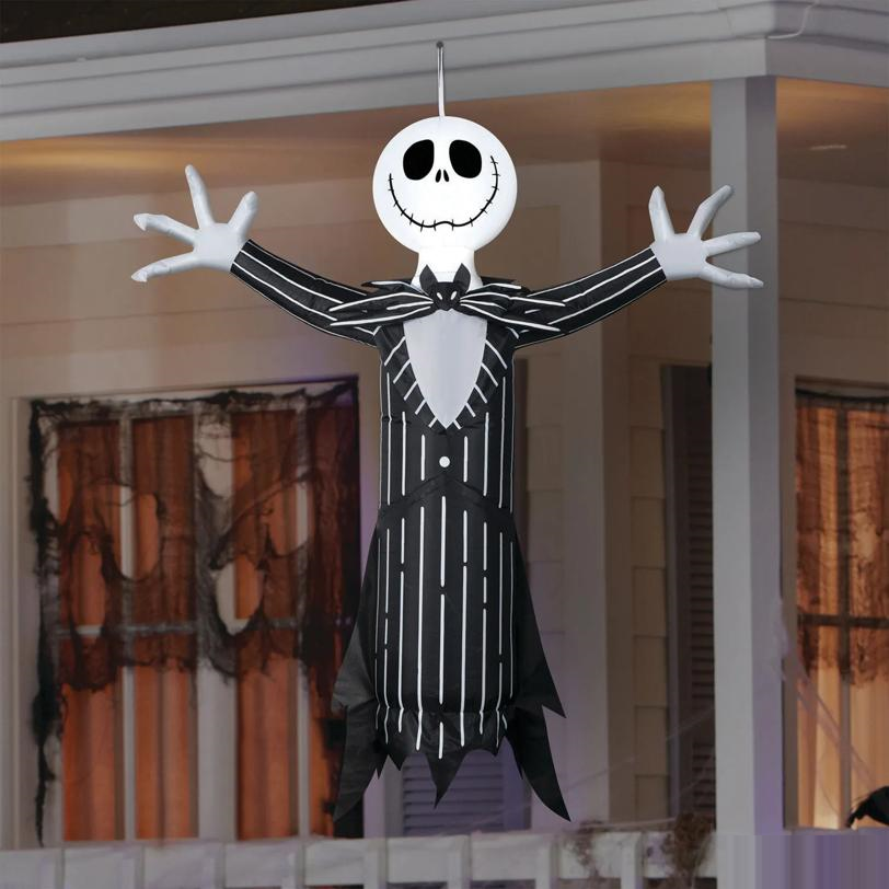 Airblown Hanging Jack Skellington