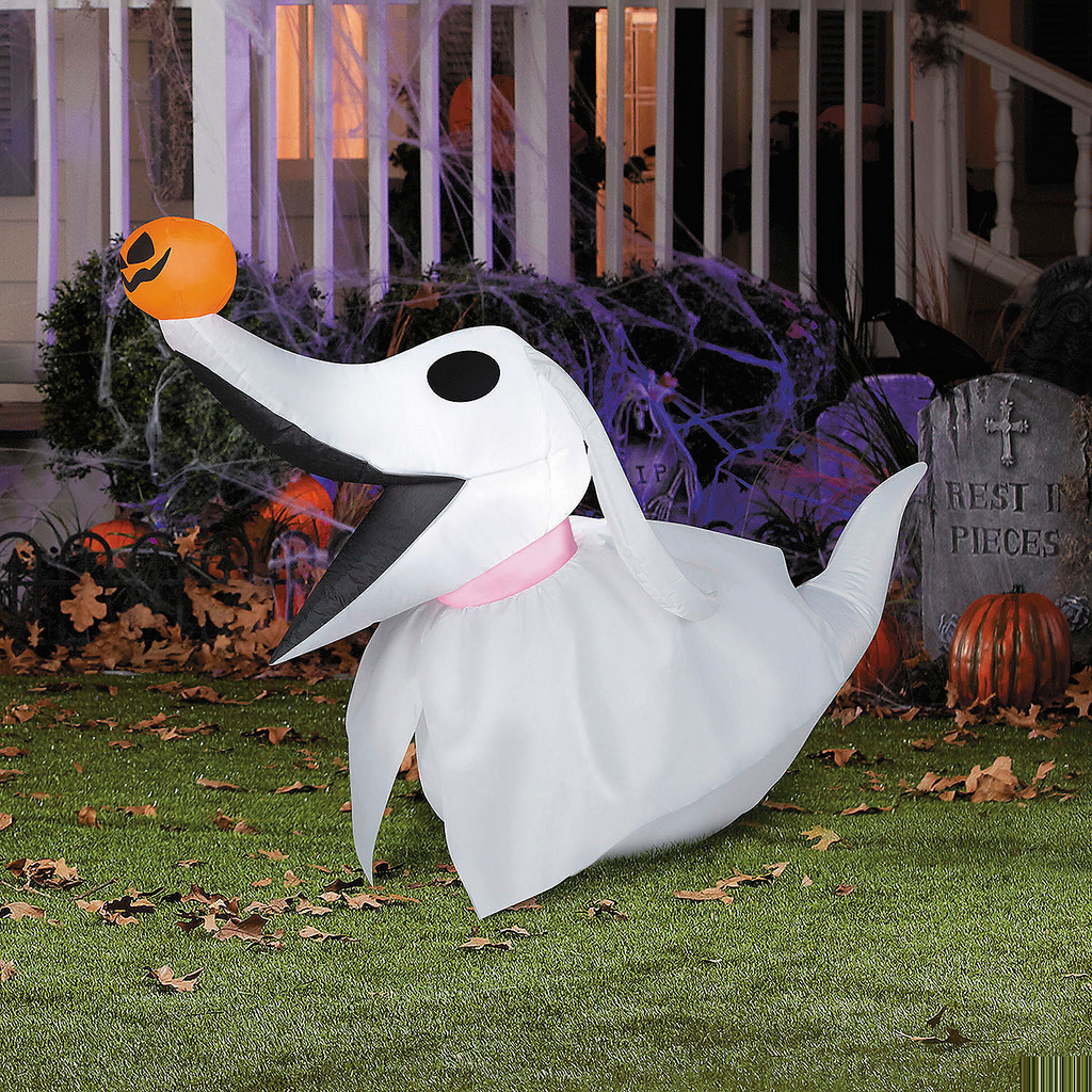 33" Airblown Inflatable The Nightmare Before Christmas Zero Outdoor Yard Decoration