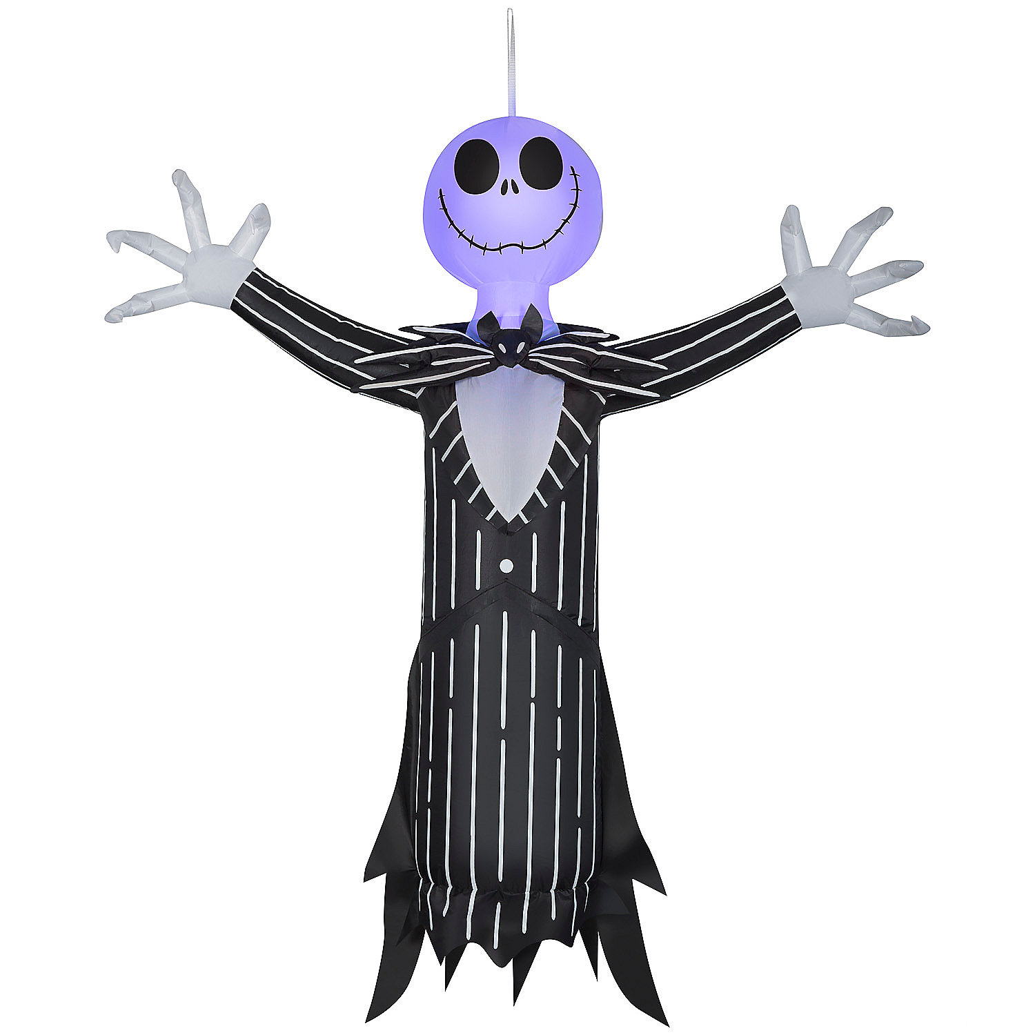 48"Airblown Inflatable Light-Up The Nightmare Before Christmas Jack Outdoor Yard Decoration