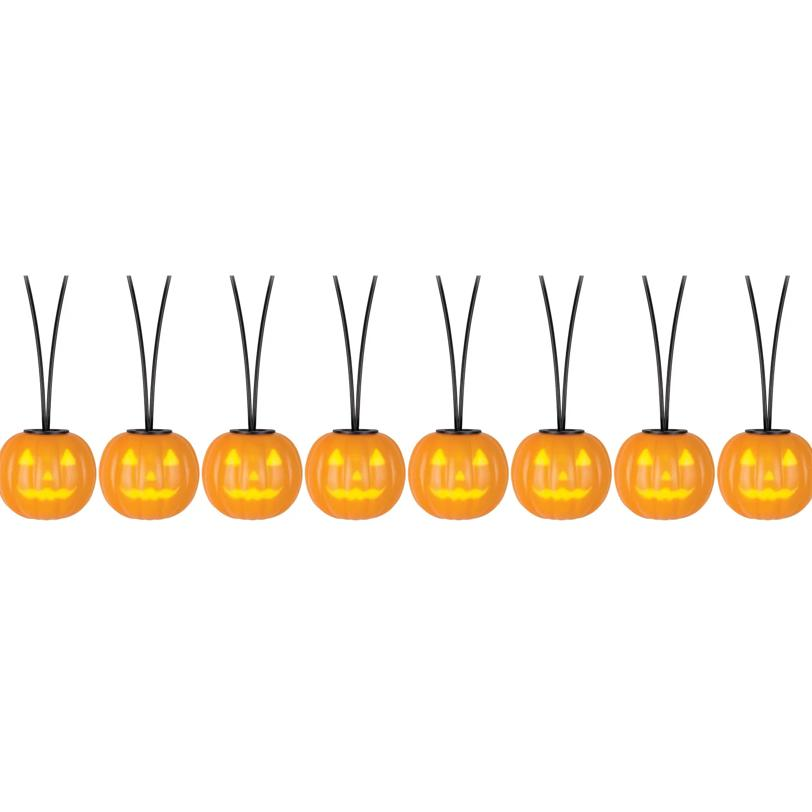 Lightshow® Jack O Lanterns String w Monster Mash