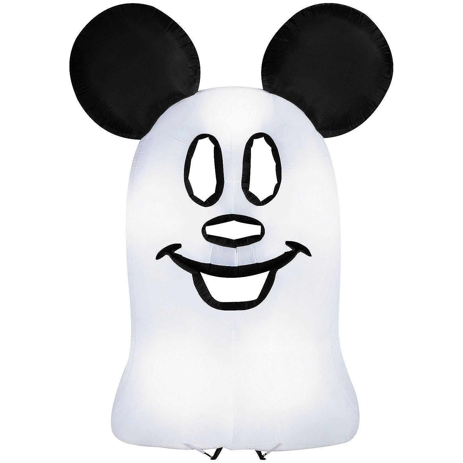 9 Ft. 6" Airblown Inflatable Flat Mickey Mouse Ghost Halloween Outdoor Yard Decoration