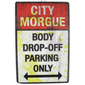 Body Drop Off Parking Sign