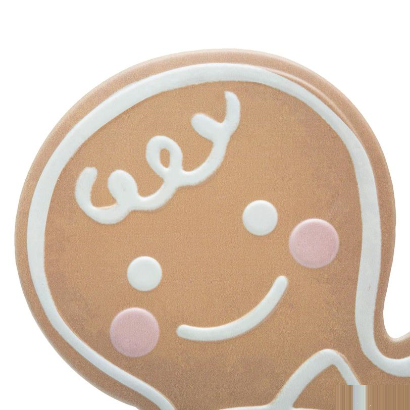 35 3/4" Iron Gingerbread Boy Christmas Decoration