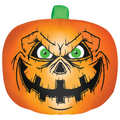 Airblown Inflatable Flat Jack O Lantern 90" Halloween Yard Decoration