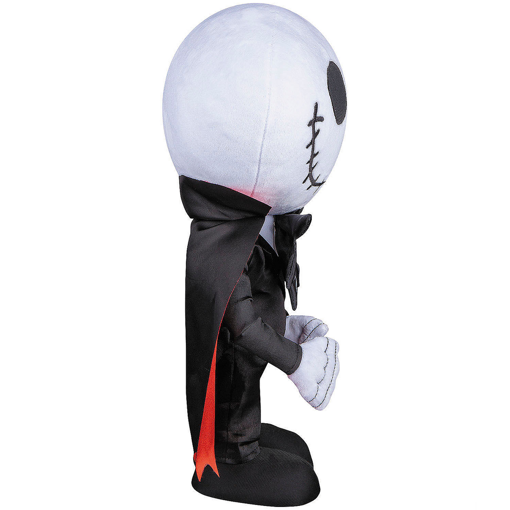 19" Airblown Inflatable The Nightmare Before Christmas Jack Skellington Vampire Halloween Decoration