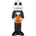 24" Light-Up The Nightmare Before Christmas Jack Skellington with Pumpkin Blow Mold Plastic Outdoor Decoration
