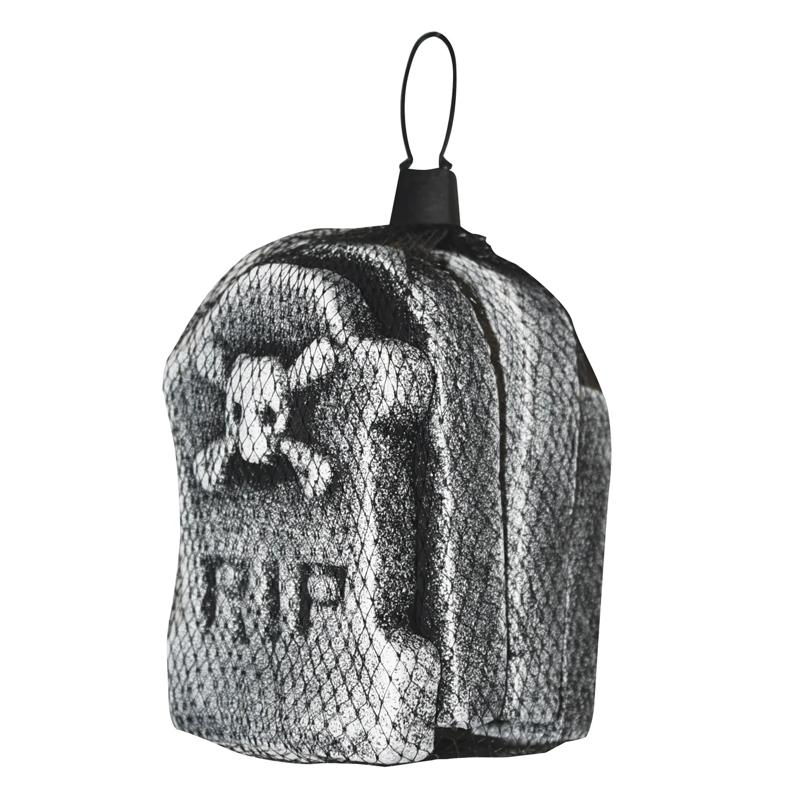 Mini Tombstones in Mesh Bag 4pc