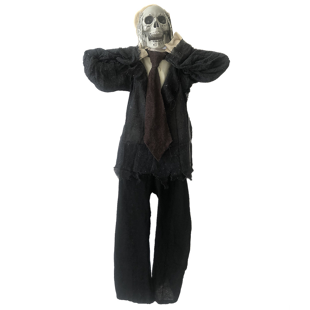 Hanging Skull Man Animated 43"