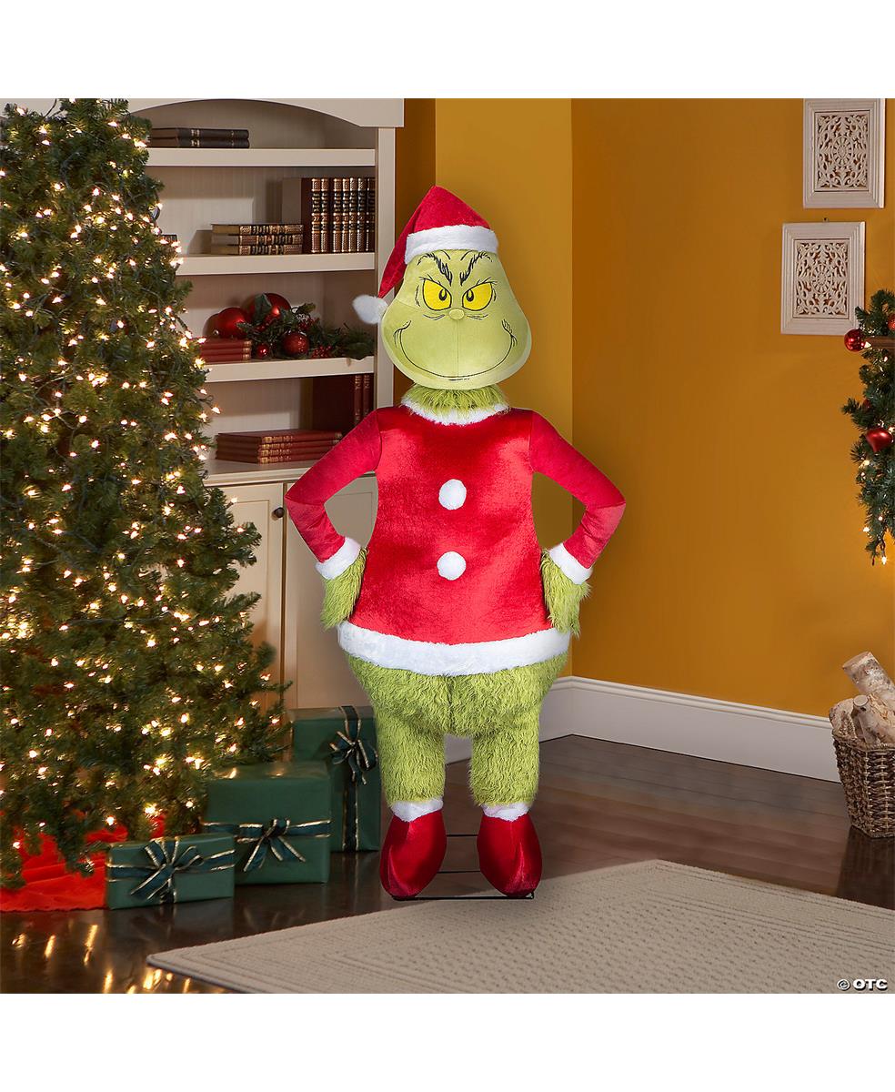 Grinch Animated Christmas Prop 71"
