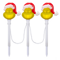 Lightshow EmoteGlow™ Grinch Pathway Yard Stakes, 22"