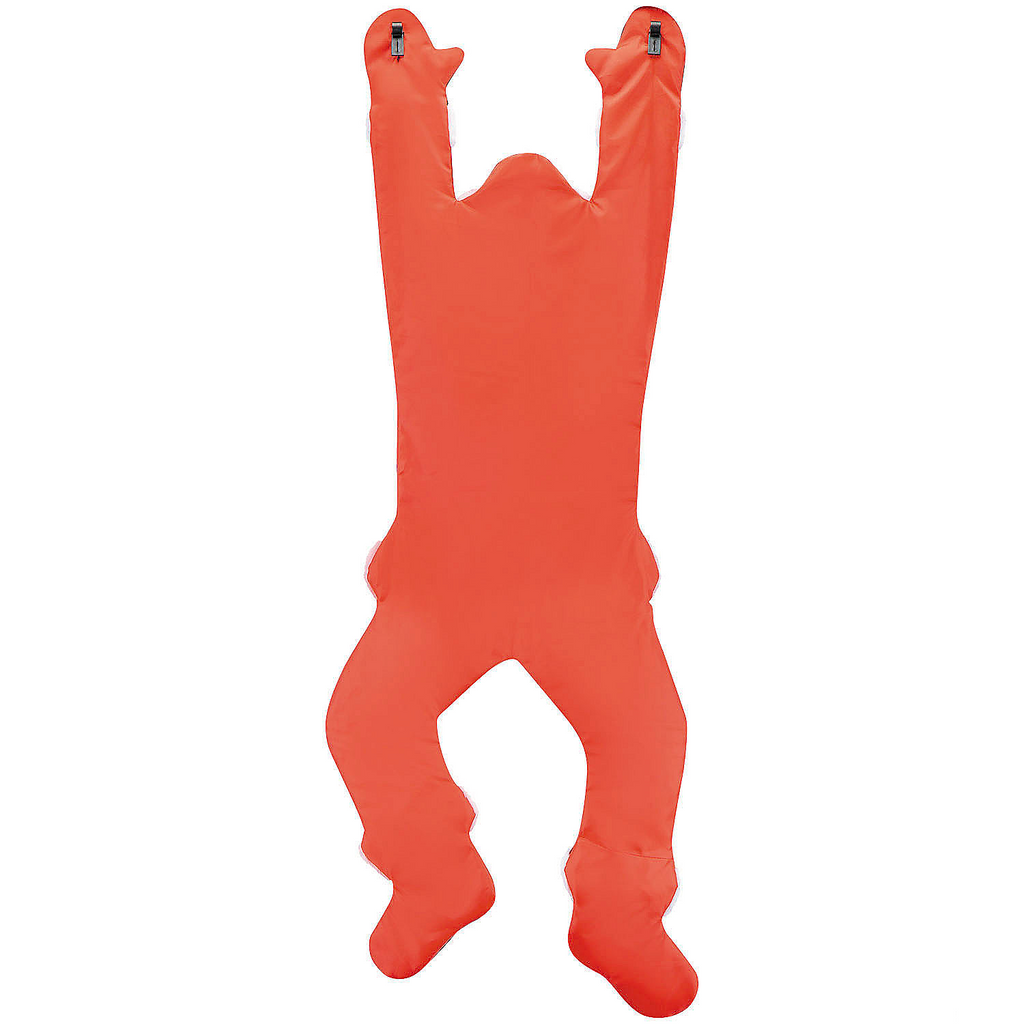 4 Ft. 11" Season Greeters Santa Hanging from the Gutter Christmas Outdoor Decoration
