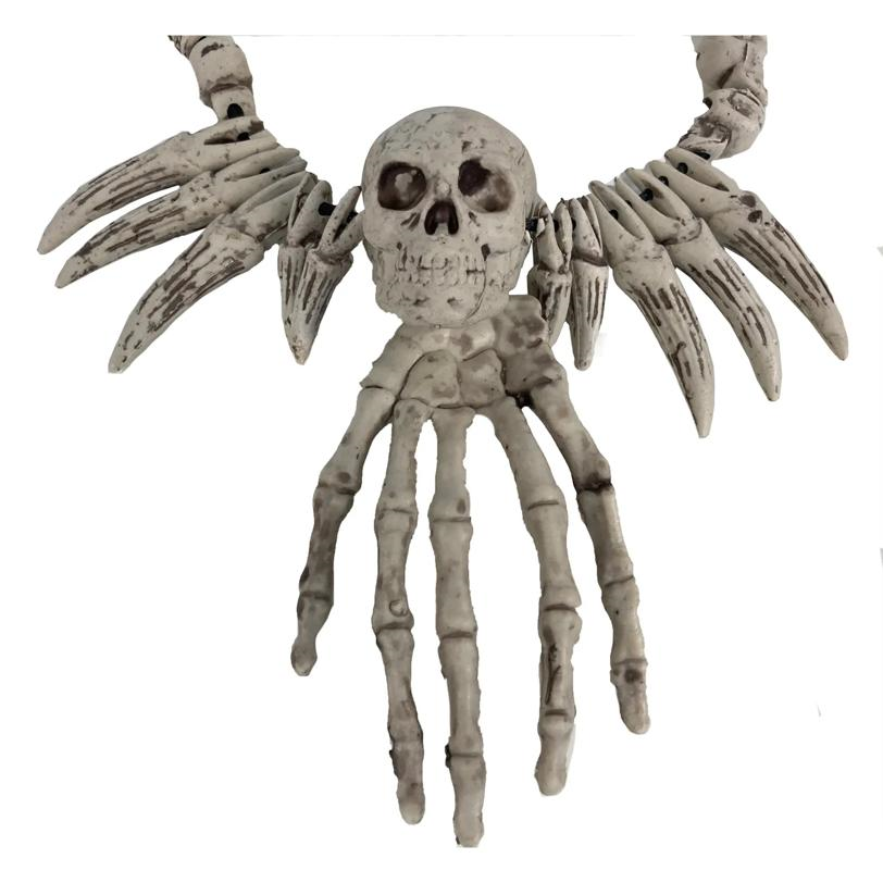 Skull Necklace and Bracelet