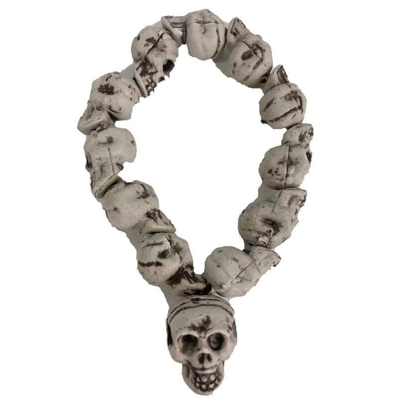 Skull Necklace and Bracelet