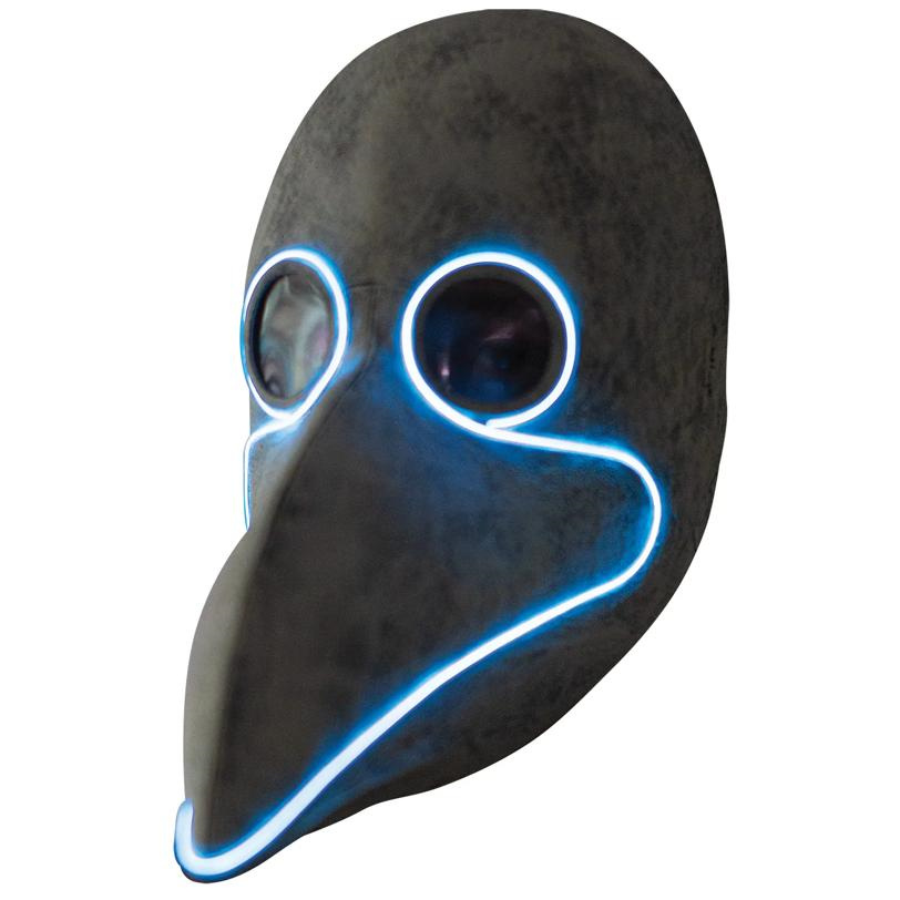 Light-Up Plague Doctor Mask