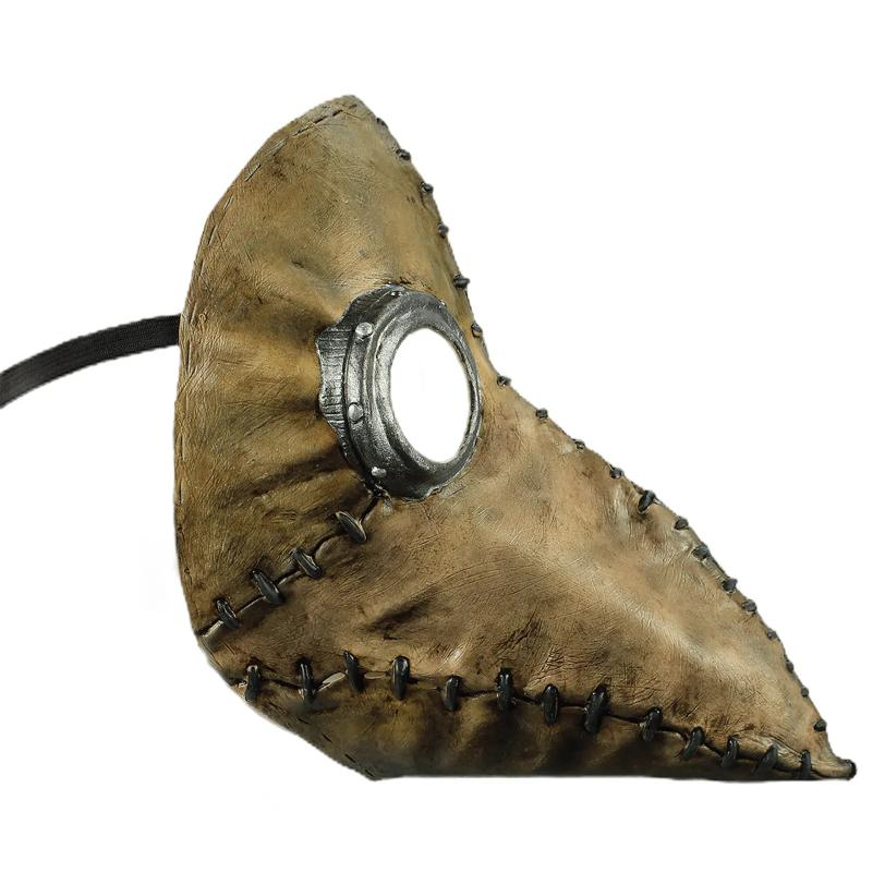 Plague Doctor Brown Latex Mask