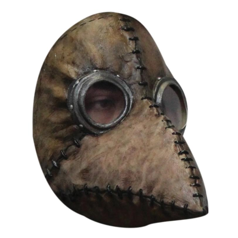 Plague Doctor Brown Latex Mask