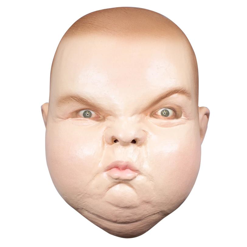 GRUMPY BABY LATEX MASK