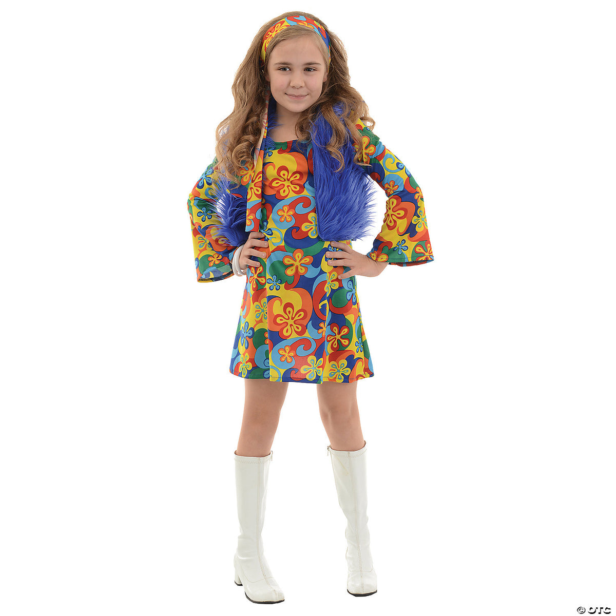 Girl's Hippie Costume