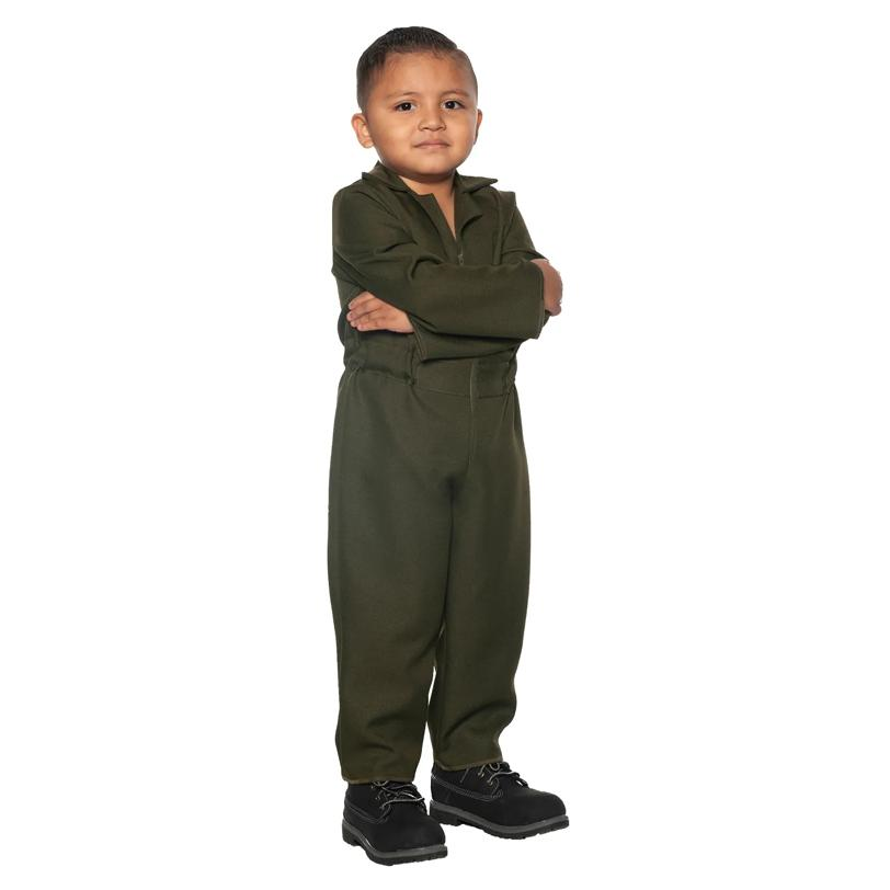 Horror Jumpsuit Costume Khaki