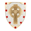 Gold & Silver Shield