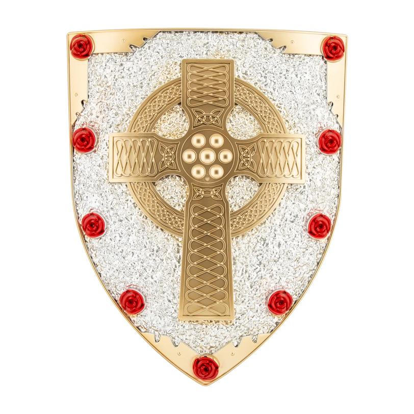 Gold & Silver Shield