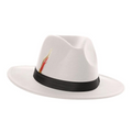 FEDORA-WHITE ADULT