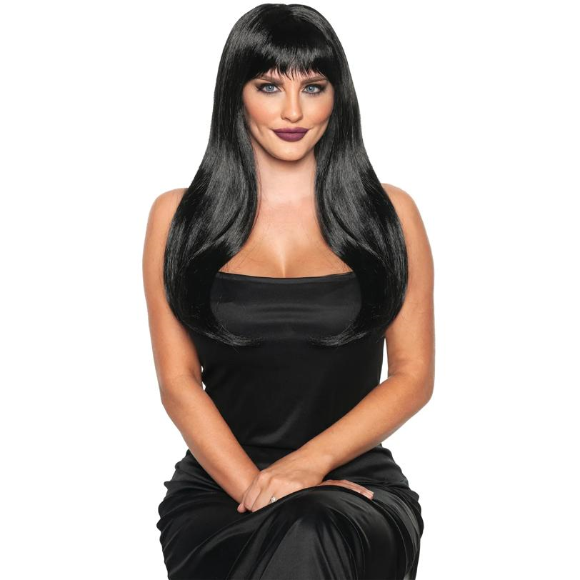 Flirty Black Wig